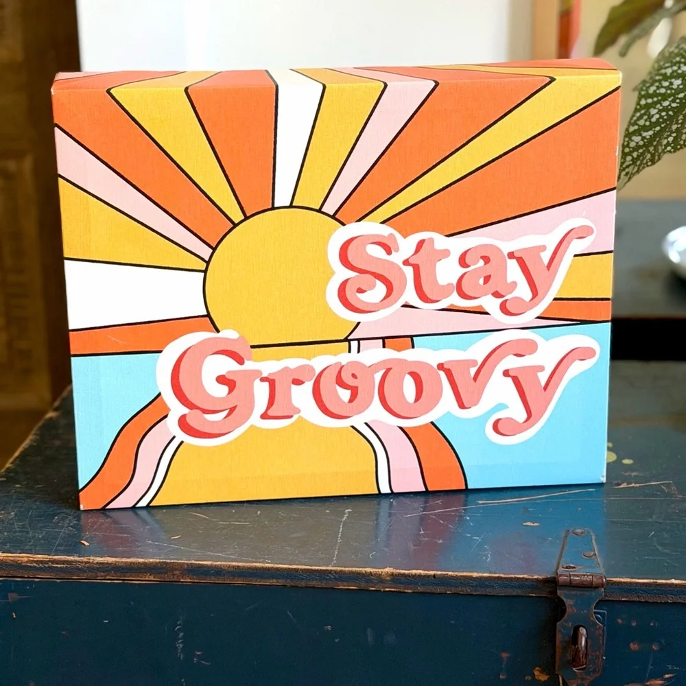 Stay Groovy Retro Wall Art - Picture 3 of 4